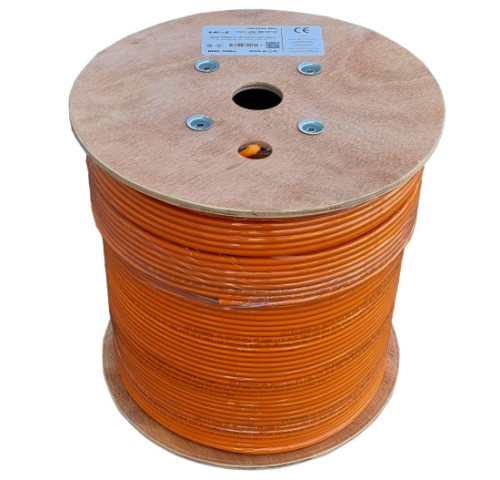 LEXI-Net instalační kabel Cat 6A S/FTP LSZH (B2ca) 500m cívka oranžový LEXI-Net instalační kabel Cat 6A S/FTP LSZH (B2ca) 500m cívka oranžový