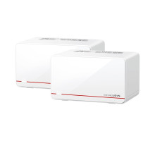 WiFi router TP-Link Mercusys Halo H37BE(2-pack) WiFi 7, BE6500, 2x 2.5GLAN, 1x GLAN, 2,4/5 GHz