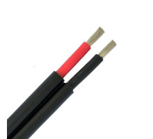 Solární kabel MHPower H1Z2Z2-K 2x 6mm2, 1500V, černý, dvojitý