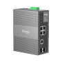 Switch TP-Link IES206GPP průmyslový, 2x SFP combo, 8x GLan s Poe+, 180W, DIN, Omáda SDN, poškozený obal