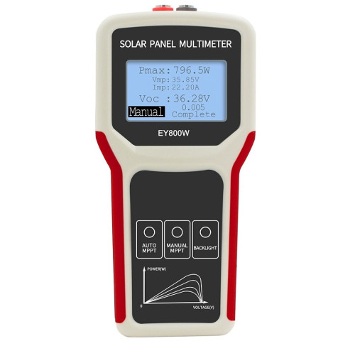 ELEJOY EY800W Tester solárních panelů, 800W, LCD displej