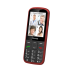 Telefon CPA Halo 28 Senior červený s nabíjecím stojánkem