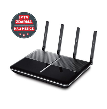 WiFi router TP-Link Archer C3150 AP/router, 4x GLAN, 1x GWAN, 2x USB/ 800Mbps 2,4GHz/ 1733Mbps 5GHz