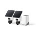 Venkovní kamera se solárním nabíjením Anker eufy S4 (sada 2ks+jednotka HomeBase3) 4K bílá Venkovní kamera se solárním nabíjením Anker eufy S4 (sada 2ks+jednotka HomeBase3) 4K bílá