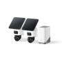 Venkovní kamera se solárním nabíjením Anker eufy S4 (sada 2ks+jednotka HomeBase3) 4K bílá