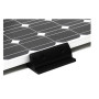 Držáky plastové podélné pro uchycení solárních panelů - černé (2ks sada)
