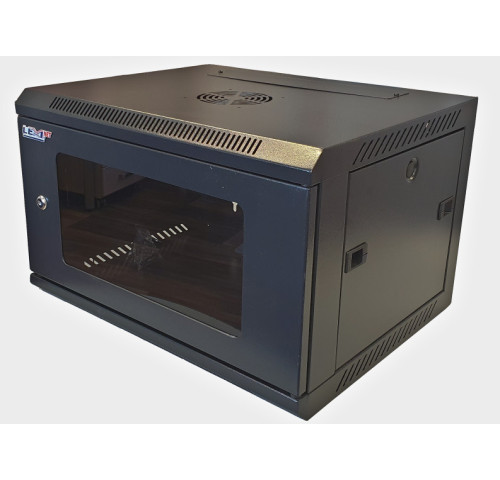 LEXI-Net Rozvaděč nástěnný 6U 600x450 černý