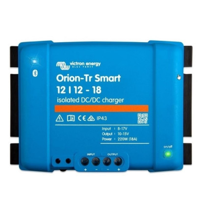 Victron Energy DC-DC nabíječka Orion-Tr Smart 12/12-18A (220W) izolovaná