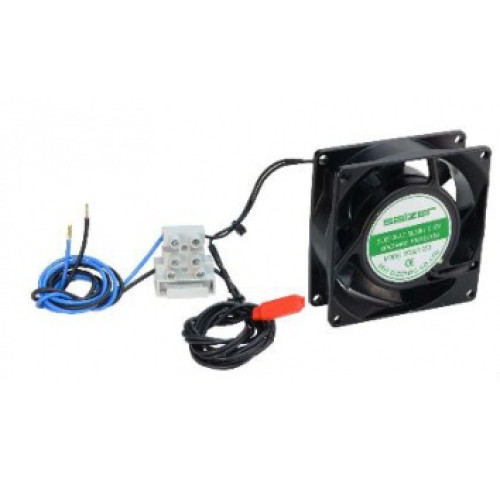 Pulsar CP-PR-104 Ventilátor s termostatem 45C° pro uzamykatelné skříňky na DVR / NVR rekordéry