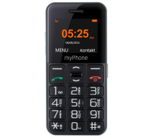 Telefon myPhone Halo Easy Senior černý