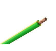 Silový zemnící kabel CYA H07V-K 16 ZZ, 1x16 (zelenožlutý)
