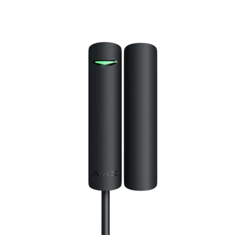 DoorProtect Fibra, drát. magnetický detektor, černý