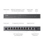 Switch TP-Link ES210GP 1x GLan, 8x GLan s PoE+, 1x SPF combo, 63W, Omáda SDN