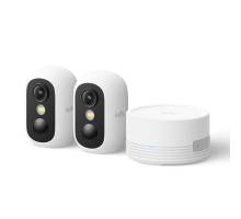 Venkovní kamera Anker eufy C35 (sada 2ks+jednotka HomeBase Mini) 1080p bílá