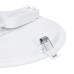 Solight LED mini panel koupelnový 2v1, 3CCT, podhledový/přisazený, 18W, 1530lm, IP54, bílá, kulatý