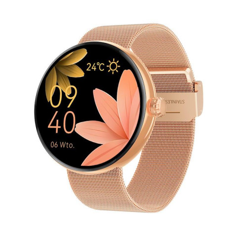 Chytré hodinky Forever ForeVive 5 SB-365 růžovo zlaté