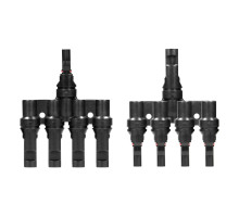 Rozbočovací konektory MC4 (1pár) pro solární panel (MC4 z 1 na 4) Rozbočovací konektory MC4 (1pár) pro solární panel (MC4 z 1 na 4)