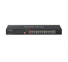 Switch TP-Link Mercusys MS128GP 2x GLAN, 24x GLAN s PoE+, 2x SFP, 295W