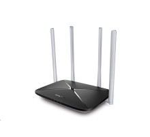 WiFi router TP-Link MERCUSYS AC12 AC1200 dual AP/router, 3x LAN, 1x WAN/ 300Mbps 2,4/ 433Mbps 5GHz