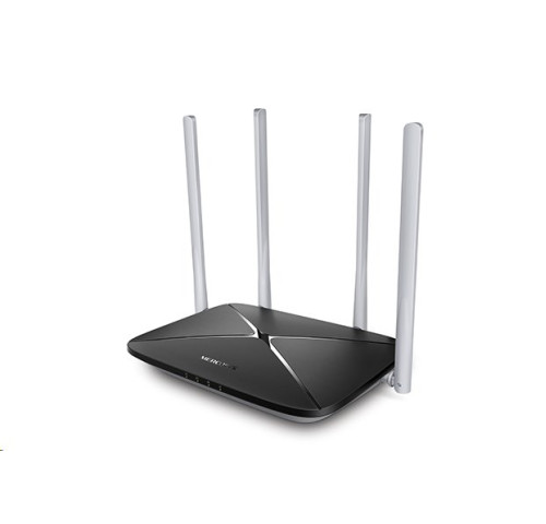WiFi router TP-Link MERCUSYS AC12 AC1200 dual AP/router, 3x LAN, 1x WAN/ 300Mbps 2,4/ 433Mbps 5GHz