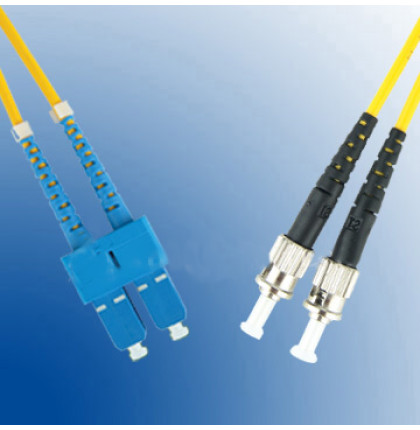 LEXI-Net Patch kabel 09/125, SC-ST, 10m duplex