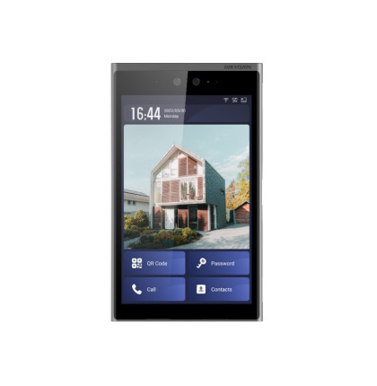 DS-KD9633-WBE6 Velká dveřní kompaktní Android stanice s rozpoznáním obličeje, 2Mpx, 25fps…