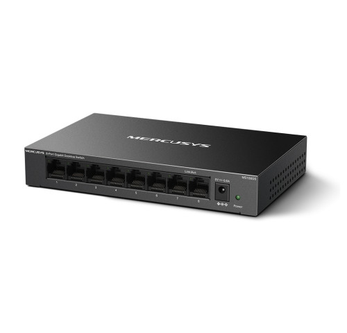 Switch TP-Link Mercusys MS108GS 8x GLAN, kov