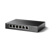 Switch TP-Link TL-SF1006P 6x LAN, 4x PoE+, 67W, kov, poškozený obal Switch TP-Link TL-SF1006P 6x LAN, 4x PoE+, 67W, kov, poškozený obal