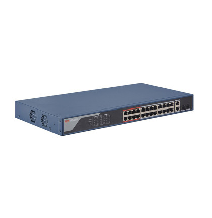 DS-3E1326P-EI 24x POE | 24x 100 Mb/s | 2x 1 Gb Combo port | výkon 370 W | Smart…