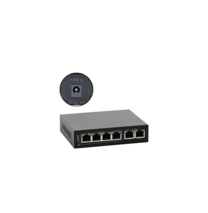 SG64WP-BT 6 portový switch – 4x PoE++ 60W 1Gbps + 2x uplink 1Gbps, PoE celkem max.… SG64WP-BT 6 portový switch – 4x PoE++ 60W 1Gbps + 2x uplink 1Gbps, PoE celkem max.…