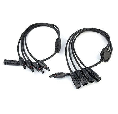 Solární rozbočovací kabely Sunpulse SMC4-4Y (1pár) k fotovoltaickým panelům (MC4 T 1 na 4)