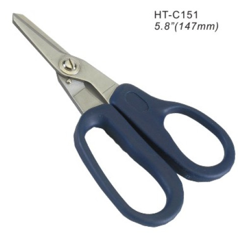 HT-C151 Nůžky na kevlarová/aramidová vlákna, uhlíková ocel, zoubkované břity