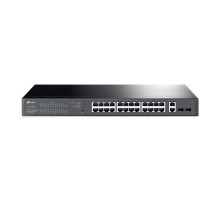 Switch TP-Link TL-SG1428PE Smart, 26x GLan, 24x PoE+, 2x SFP, 250W