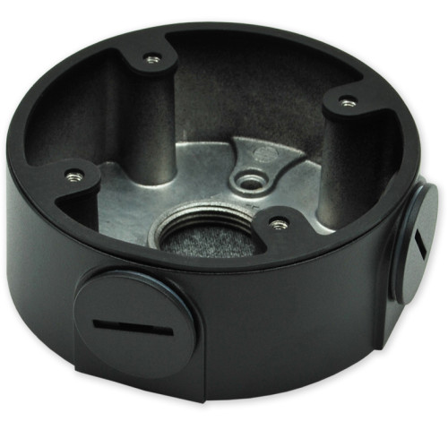 PFA13A-E-B - černá zapojovací box kulatý, černý, průměr 97 mm PFA13A-E-B - černá zapojovací box kulatý, černý, průměr 97 mm