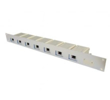 500-111 PATCH-BOX-8W52, PATCH panel OVP, instalace do 19