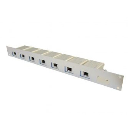 500-111 PATCH-BOX-8W52, PATCH panel OVP, instalace do 19