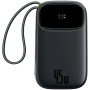 Powerbanka Baseus EnerFill FC31 Qpow 3 20000mAh, 45W, s kabelem USB-C a Lightning černá