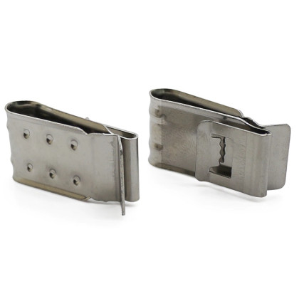 Kabelová svorka ocelová, klip na solární panely pro 4 kabely Kabelová svorka ocelová, klip na solární panely pro 4 kabely