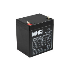 MHPower MS4.5-12 olověný akumulátor AGM 12V/4,5Ah, Faston F1 - 4,8 mm