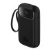 Powerbanka Baseus Qpow2 20000mAh, 30W, s kabelem USB-C černá