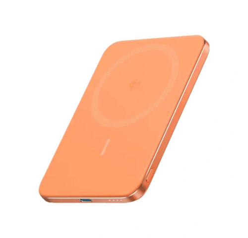 Bezdrátová powerbanka Anker MagGo 5000mAh, 15W oranžová Bezdrátová powerbanka Anker MagGo 5000mAh, 15W oranžová