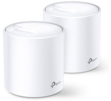 WiFi router TP-Link Deco X60(2-pack) AX5400, WiFi 6, 2x GLAN, / 574Mbps 2,4GHz/ 2402Mbps 5GHz