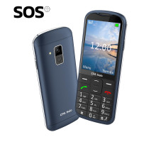 Telefon CPA Halo 28 Senior modrý s nabíjecím stojánkem