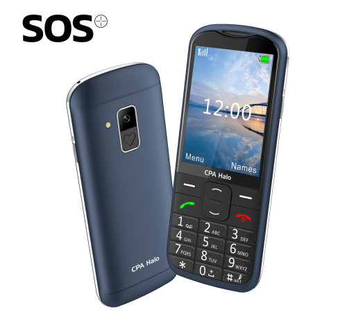 Telefon CPA Halo 28 Senior modrý s nabíjecím stojánkem Telefon CPA Halo 28 Senior modrý s nabíjecím stojánkem