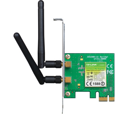 Síťová karta TP-Link TL-WN881ND Wireless N PCI-E 2,4 GHz 300Mbps