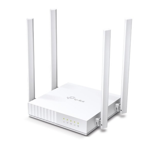 WiFi router TP-Link Archer C24 AC750 dual AP/router, 4x LAN, 1x WAN/ 300Mbps 2,4/ 433Mbps 5GHz
