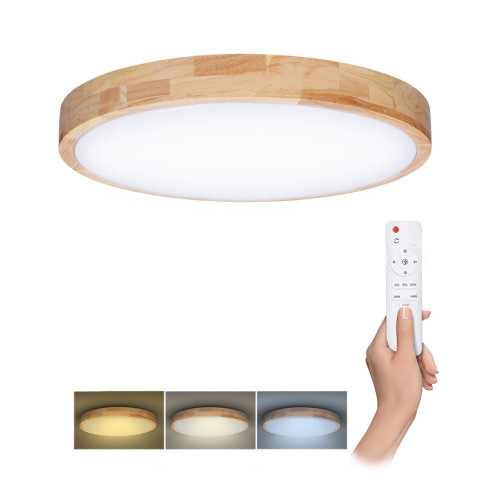 Solight LED osvětlení s dálkovým ovladačem Solid Oak, 48W, 3360lm, 39cm, změna chromatičnosti, stmívatelné Solight LED osvětlení s dálkovým ovladačem Solid Oak, 48W, 3360lm, 39cm, změna chromatičnosti, stmívatelné