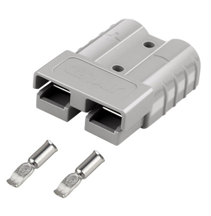 Konektor Anderson silový JQ50A-600V, 50A 600V, šedý