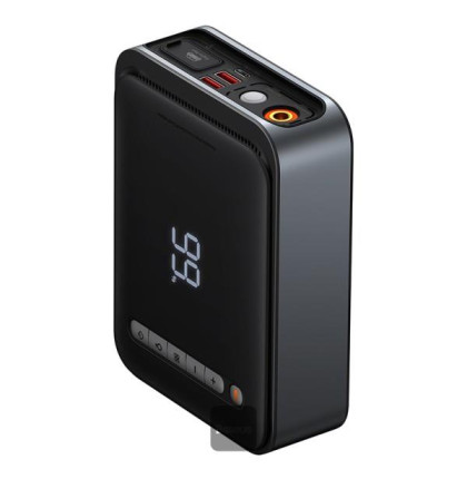 Powerbanka Baseus Super Energy 8000mAh, se startovacími kabely a kompresorem černá Powerbanka Baseus Super Energy 8000mAh, se startovacími kabely a kompresorem černá