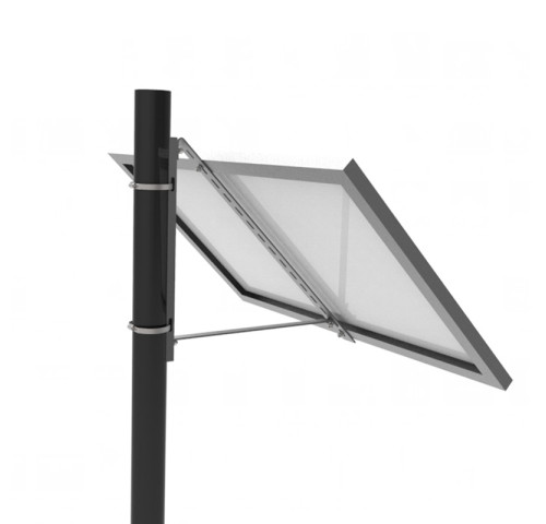 Držák solárního panelu na stožár, sloup